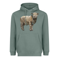 Sage southdown sheep Heavyweight Hoodie - LillyAllenDesigns