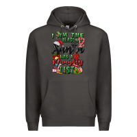 Smoke i am the reason santa has a naughty list Premium Hoodie - MaliasSmallBusiness