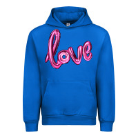 Cobalt valentines day love balloon Urban Hoodie - RanaPortraitStore