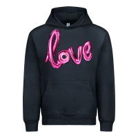 Navy valentines day love balloon Urban Hoodie - RanaPortraitStore
