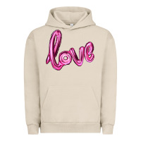 Pigment French Oak valentines day love balloon Urban Hoodie - RanaPortraitStore
