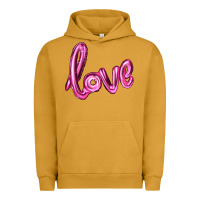 Pigment Peanut Butter valentines day love balloon Urban Hoodie - RanaPortraitStore