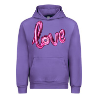 Tulip valentines day love balloon Urban Hoodie - RanaPortraitStore