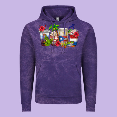 Vintage Hoodie puerto rico coffee cups
