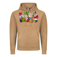 Vintage Camel puerto rico coffee cups Vintage Hoodie - texasbilliewilder