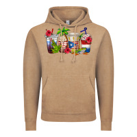 Vintage Coffee puerto rico coffee cups Vintage Hoodie - texasbilliewilder