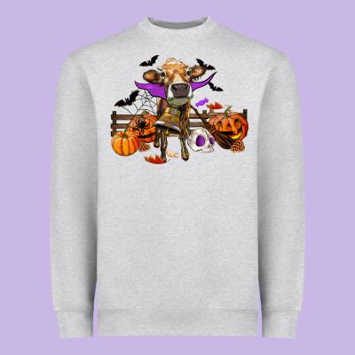 Heavyweight Sweatshirt Heifer cow halloween