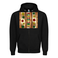 Black juneteenth tumbler Zipper Hoodie - Artiststas