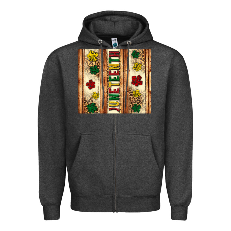 Juneteenth Tumbler Zipper Hoodie by Artiststas | Teevron