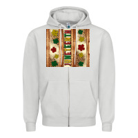 Dove Grey juneteenth tumbler Zipper Hoodie - Artiststas