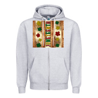 Heather Grey juneteenth tumbler Zipper Hoodie - Artiststas