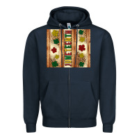 Navy juneteenth tumbler Zipper Hoodie - Artiststas