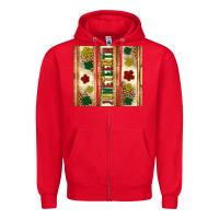 Red juneteenth tumbler Zipper Hoodie - Artiststas