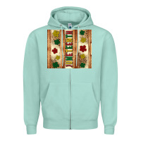 Seafoam juneteenth tumbler Zipper Hoodie - Artiststas