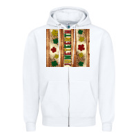White juneteenth tumbler Zipper Hoodie - Artiststas