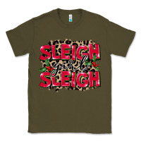 Army Green Sleigh Girl Sleigh Classic Tee - FaDigitalArtStudio