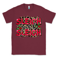 Burgundy Sleigh Girl Sleigh Classic Tee - FaDigitalArtStudio
