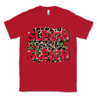 Red Sleigh Girl Sleigh Classic Tee - FaDigitalArtStudio