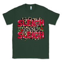 Sports Green Sleigh Girl Sleigh Classic Tee - FaDigitalArtStudio
