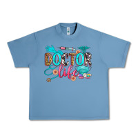 Pebble Blue doctor life Urban Heavy Tee - Zillion Design Studio