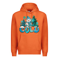 Carrot im so freaking cold snowman Premium Hoodie - MaliasSmallBusiness