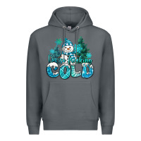 Rock im so freaking cold snowman Premium Hoodie - MaliasSmallBusiness