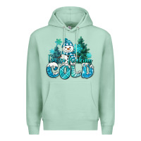 Seafoam im so freaking cold snowman Premium Hoodie - MaliasSmallBusiness