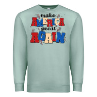 Seafoam make america great again Premium Sweatshirt - MaliasSmallBusiness