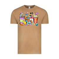 Vintage Camel easter cartoon characters coffee cups Vintage Tee - Zillion Design Studio