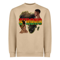 Mushroom strong with glitter Heavyweight Sweatshirt - texasbilliewilder