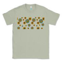 Matcha sunflowers and turquoise 16oz libbey glass Classic Tee - HRA Design Shop