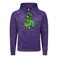 Cloud Purple sequin's christmas tree Vintage Hoodie - Zillion Design Studio