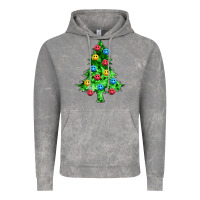 Cloud Rock sequin's christmas tree Vintage Hoodie - Zillion Design Studio