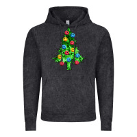 Vintage Black sequin's christmas tree Vintage Hoodie - Zillion Design Studio