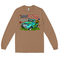 Toasted Coconut american honey Long Sleeve Tee - CowhideDigitalArt