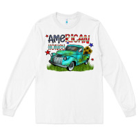 White american honey Long Sleeve Tee - CowhideDigitalArt
