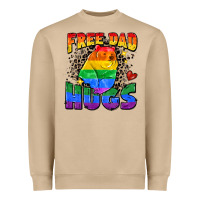 Mushroom free dad hugs Heavyweight Sweatshirt - Zillion Design Studio