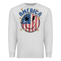 Dove Grey America Premium Sweatshirt - MaliasSmallBusiness