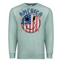 Seafoam America Premium Sweatshirt - MaliasSmallBusiness