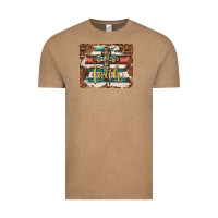 Faith Cross Mousepad Vintage Tee | Teevron