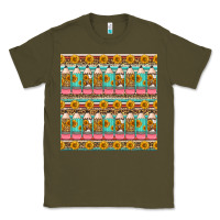 Army Green school teacher seamless pattern Classic Tee - HRA Design Shop