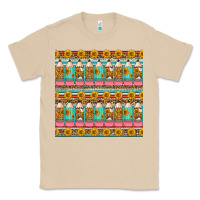 Mushroom school teacher seamless pattern Classic Tee - HRA Design Shop
