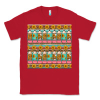 Red school teacher seamless pattern Classic Tee - HRA Design Shop