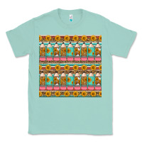 Seafoam school teacher seamless pattern Classic Tee - HRA Design Shop