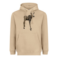 Mushroom moose fawn deer Heavyweight Hoodie - LillyAllenDesigns