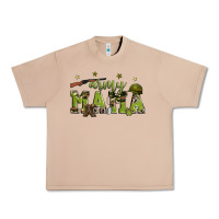 Burro army mama Urban Heavy Tee - Zillion Design Studio