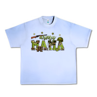 Grape Ice army mama Urban Heavy Tee - Zillion Design Studio