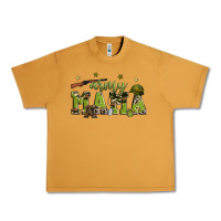 Peanut Butter army mama Urban Heavy Tee - Zillion Design Studio