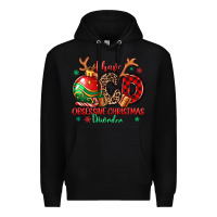 Black i have ocd obsessive christmas disorder Premium Hoodie - MaliasSmallBusiness