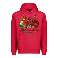 Cardinal i have ocd obsessive christmas disorder Premium Hoodie - MaliasSmallBusiness